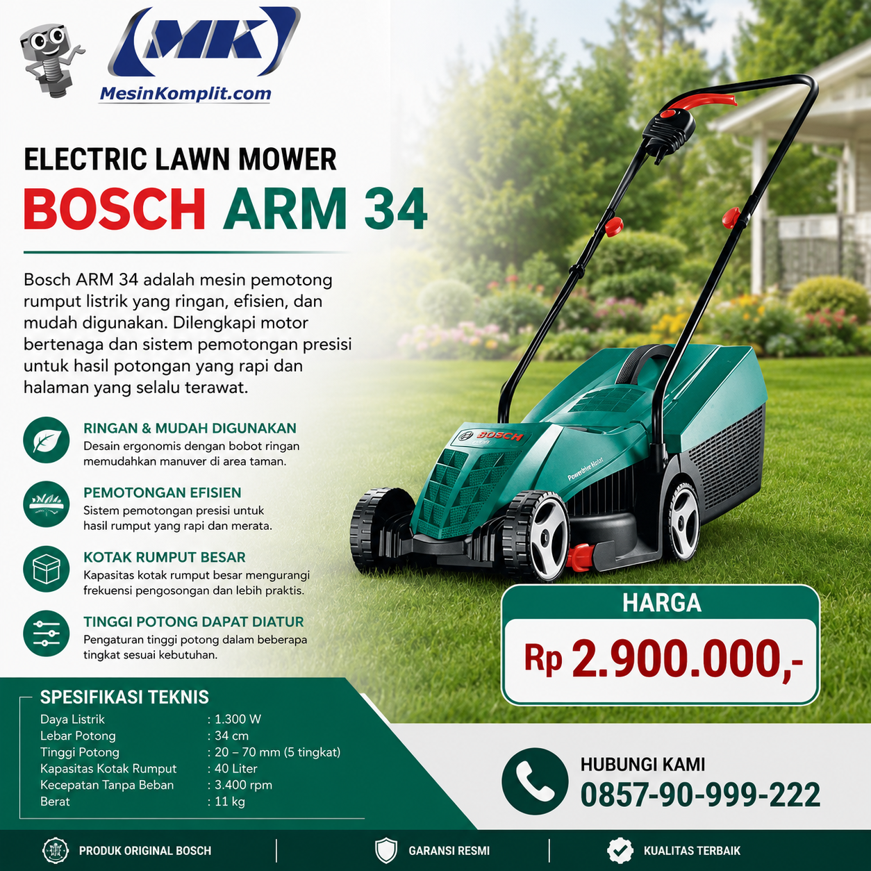 Pemotong Rumput Listrik (...